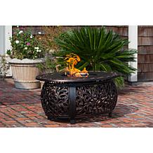 Toulon Aluminum Oval  LPG Fire Pit
