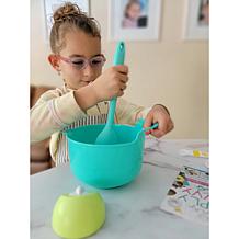 Tovla Jr. Cooking and Baking Mixing Bowl and Pitcher Set for Kids