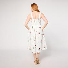 Tower Hill by Christie Brinkley Cotton Smocked Dress