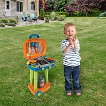 Toy Time BBQ Grill Kid's Play Kitchen Set