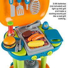 Toy Time BBQ Grill Kid's Play Kitchen Set