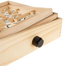 Toy Time Classic Wood Tabletop Labyrinth Maze Game