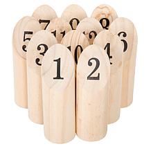 Toy Time Complete Wooden Throwing Game Set