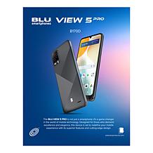 Tracfone 6.74" BLU View 5 Pro with 1500 Talk/Text/Data 1-Year Plan