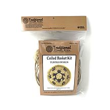 Traditional Craft Kits Coiled Basket Kit - Turtle Design