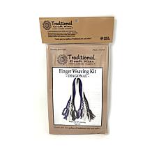 Traditional Craft Kits Finger Weaving Kit - Diagonal Design