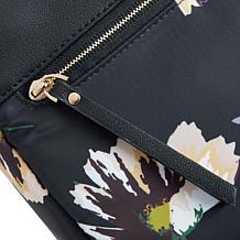 Travelon Anti-Theft Addison Small Crossbody/Midnight Floral