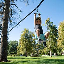 Trelines Roller Adventure Line 36ft Zipline Outdoor Sport Play