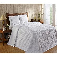 Trevor Collection 100 Percent Cotton Tufted Chenille Bedspread Set