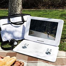 Trexonic 14.1" Portable TV/DVD Player with Bag, Antenna and Remote