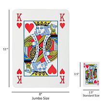 Trimate Jumbo Playing Cards Full Deck of Giant Cards