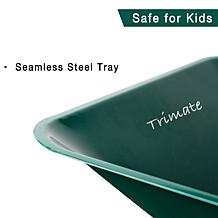Trimate Kids Metal Wheelbarrow in Hunter Green