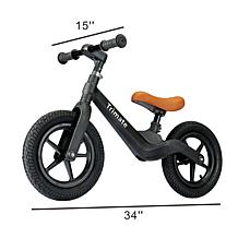 Trimate Toddler Balance Bike, Black No Pedal Sport Bike