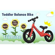 Trimate Toddler Balance Bike, Red No Pedal Sport Bike