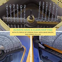 True & Tidy Dual Bucket Spin Mop System with Triple Jet Stream