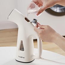 True & Tidy Portable Fabric Steamer, White