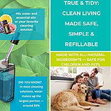 True & Tidy SPRAY-250 Spray Mop with Refillable Bottle