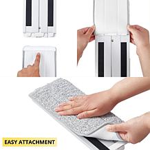 True Tidy Mop Pad Replacement Set, 2-Pack, 13" x 5"