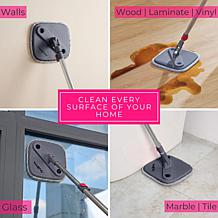 TrueClean Mop & Bucket System with Silicone Floor Sweeper