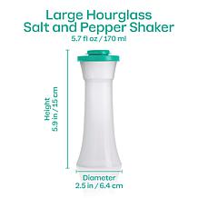 Tupperware 4-piece Hourglass Seasoning Shaker Set