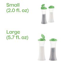 Tupperware® 4-piece Hourglass-Shaped Seasoning Shaker Set