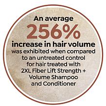 Tweak'd by Nature SuperBloom 2XL Fiber Lift Shampoo and Conditioner