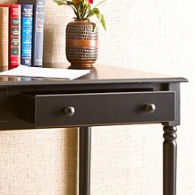 Two-Drawer Writing Desk - Black