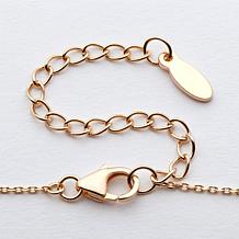 Two-Tone Sterling Silver Name Necklace