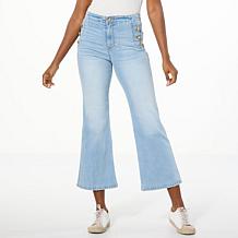 TWRHLL by Christie Brinkley Flare Leg Sailor Jean
