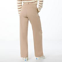 TWRHLL by Christie Brinkley High Rise Pleated Wide Leg Trouser