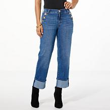 TWRHLL by Christie Brinkley Rosie Denim Overalls - 23496771
