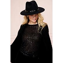 TWRHLL by Christie Brinkley Sequin Crew-Neck Top 