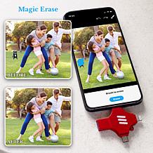 Ultimate Backup 4-in-1 512GB Backup Device with Antivirus