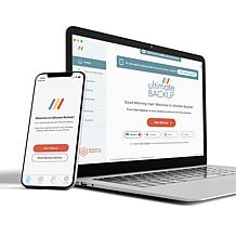 Ultimate Backup 500GB SSD Backup Solution with Case and Antivirus
