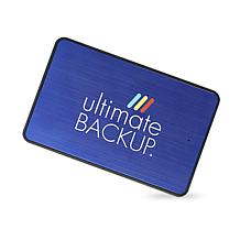 Ultimate Backup 500GB SSD Backup Solution with Case and Antivirus