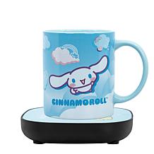 Uncanny Brands Cinnamoroll Coffee Mug with Electric Mug Warmer