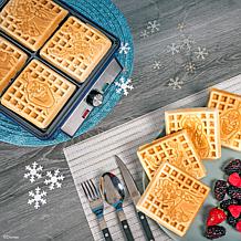 Uncanny Brands Disney Frozen Elsa, Anna, and Olaf Deluxe Waffle Maker