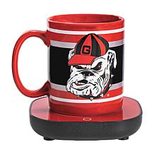 Uncanny Brands Georgia Bulldogs Hairy Dawg Mug Warmer with 12 oz. Mug