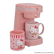 Uncanny Brands Hello Kitty Coffee Maker Gift Set with 2 Mugs