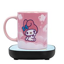 Uncanny Brands My Melody Coffee Mug with Electric Mug Warmer