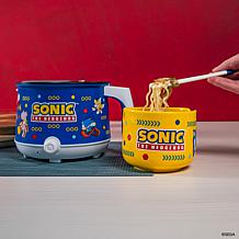Uncanny Brands Sonic The Hedgehog Hot Pot with Ramen Bowls
