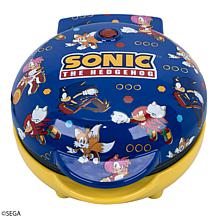 Uncanny Brands Sonic the Hedgehog Mini Waffle Maker - Sega Kitchen