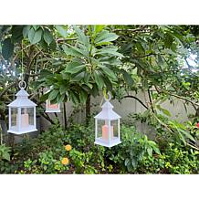Unmatched Color Changing Lanterns - Set of 3