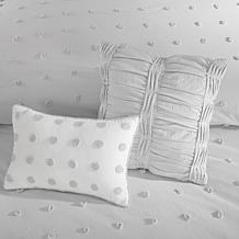 Urban Habitat Brooklyn Jacquard Comforter Set, Grey - King/Cal King
