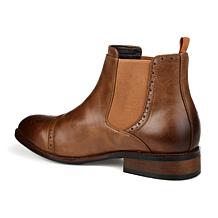Vance Co. Garrett Wide Width Cap Toe Chelsea Boot