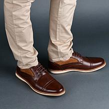 Vance Co. Men's Griff Cap Toe Brogue Derby