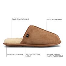 Vance Mens Duncan Shearling Scuff Slipper