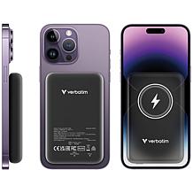 Verbatim Charge 'n' Go Magnetic Wireless Power Bank 10000 mAh