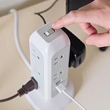 Verbatim Power Strip Tower USB-C/USB-A