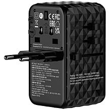 Verbatim UTA-10 GaN III Universal Travel Adapter 140W – USB-C, USB-A